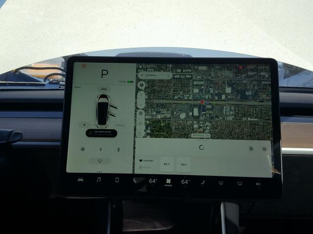 5YJ3E1EA0JF007541 - 2018 TESLA MODEL 3 თეთრი ფოტო 9