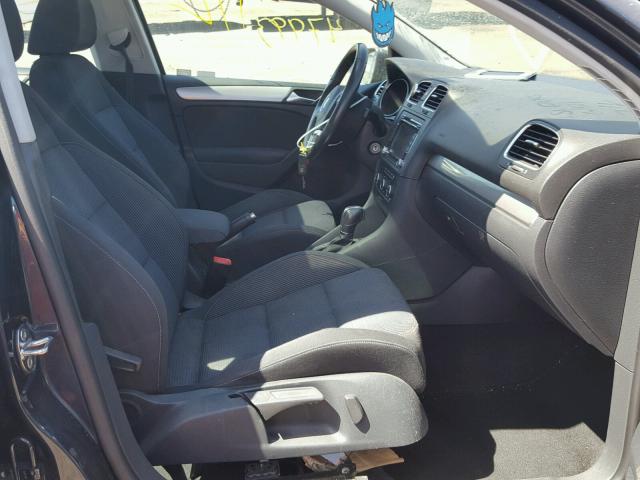 WVWDB7AJ4EW004066 - 2014 VOLKSWAGEN GOLF BLUE photo 5