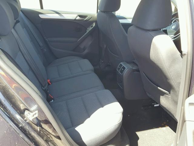 WVWDB7AJ4EW004066 - 2014 VOLKSWAGEN GOLF BLUE photo 6