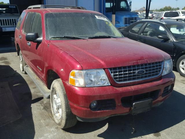 1FMZU73E75UB71366 - 2005 FORD EXPLORER X RED photo 1