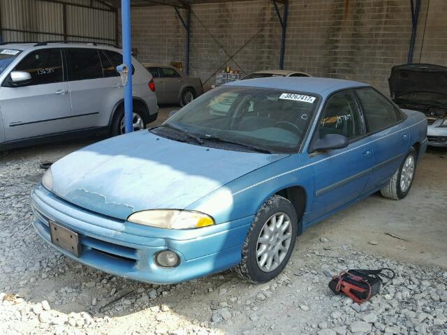 2B3HD46T9VH509010 - 1997 DODGE INTREPID TEAL photo 2