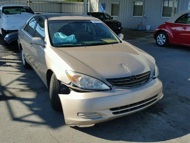 4T1BE32K32U004240 - 2002 TOYOTA CAMRY LE BEIGE photo 1