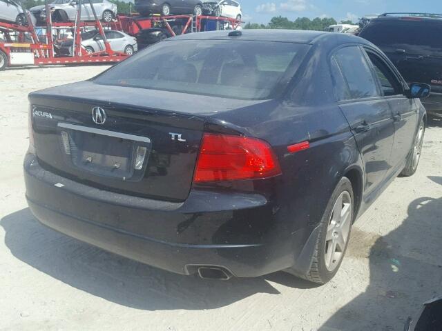 19UUA66294A004107 - 2004 ACURA TL BLACK photo 4