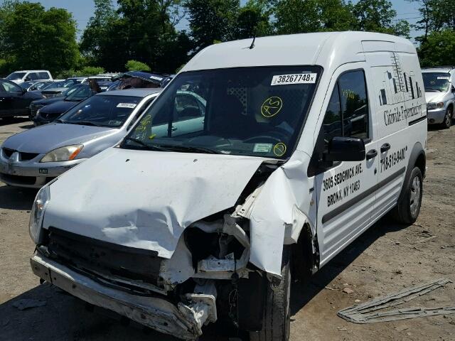 NM0LS7BN5DT176066 - 2013 FORD TRANSIT CO WHITE photo 2