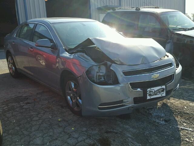 1G1ZH57B584267832 - 2008 CHEVROLET MALIBU 1LT BLUE photo 1