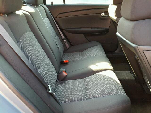 1G1ZH57B584267832 - 2008 CHEVROLET MALIBU 1LT BLUE photo 6