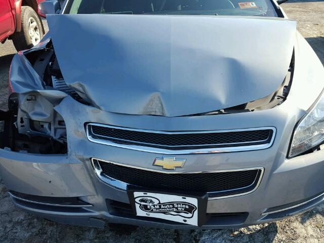 1G1ZH57B584267832 - 2008 CHEVROLET MALIBU 1LT BLUE photo 7