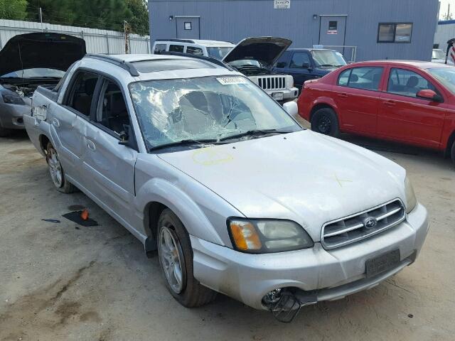 4S4BT61C737107999 - 2003 SUBARU BAJA GRAY photo 1