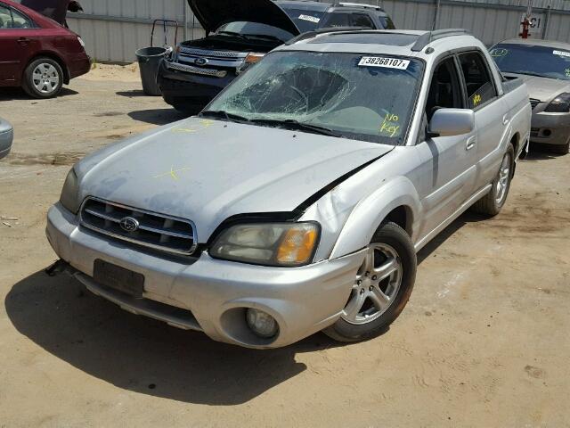 4S4BT61C737107999 - 2003 SUBARU BAJA GRAY photo 2