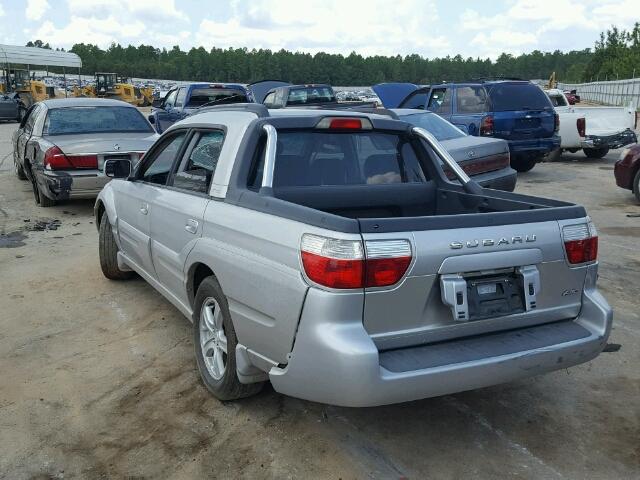 4S4BT61C737107999 - 2003 SUBARU BAJA GRAY photo 3