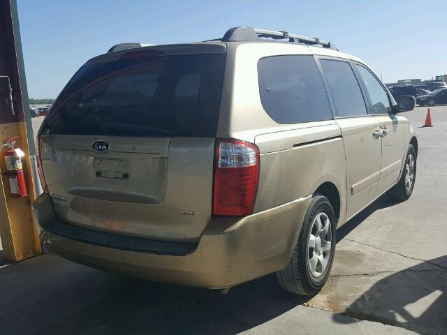 KNDMB233066080676 - 2006 KIA SEDONA EX GOLD photo 4