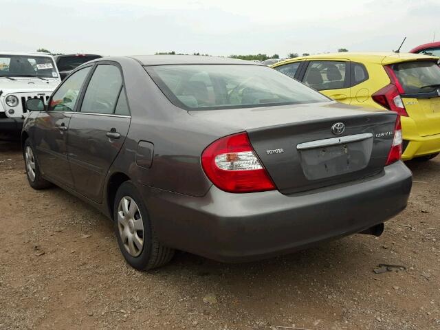 4T1BE32K64U878388 - 2004 TOYOTA CAMRY LE GRAY photo 3