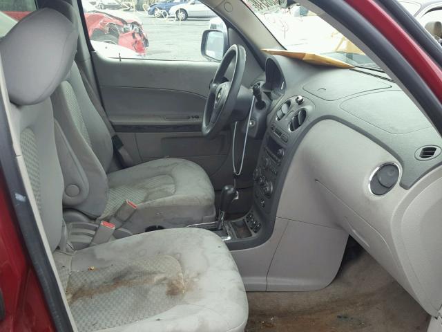 3GNDA13D07S548710 - 2007 CHEVROLET HHR LS RED photo 5