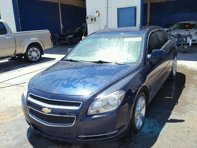 1G1ZD5E15BF226196 - 2011 CHEVROLET MALIBU 2LT BLUE photo 2