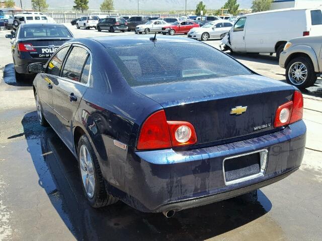 1G1ZD5E15BF226196 - 2011 CHEVROLET MALIBU 2LT BLUE photo 3