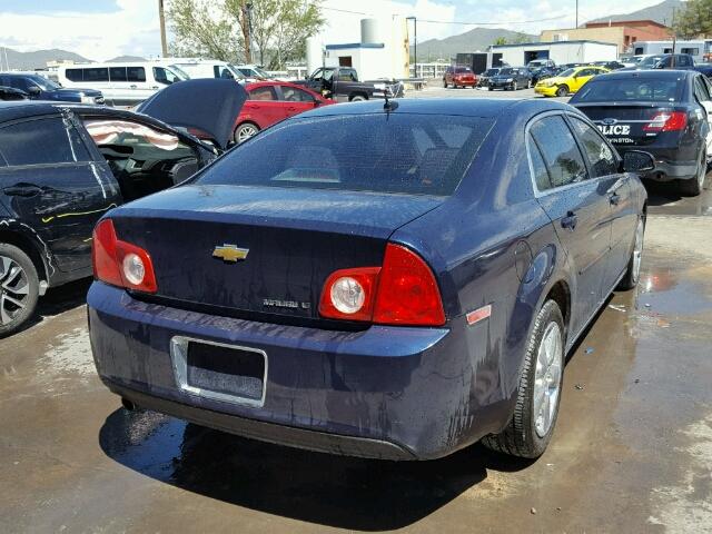 1G1ZD5E15BF226196 - 2011 CHEVROLET MALIBU 2LT BLUE photo 4