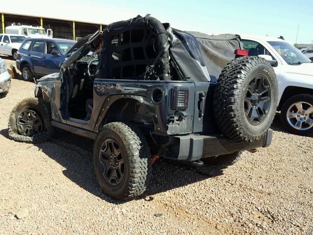 1C4AJWAG4HL576135 - 2017 JEEP WRANGLER S 黑色 照片 3