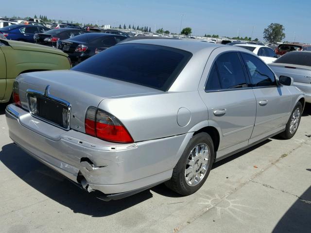 1LNHM86S24Y634332 - 2004 LINCOLN LS 银色 照片 4