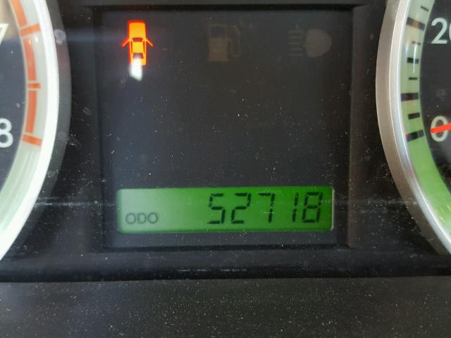 KL1TD56E69B661235 - 2009 CHEVROLET AVEO LS SILVER photo 8