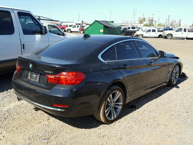 WBA4A9C53GG507533 - 2016 BMW 428 I BLACK photo 4