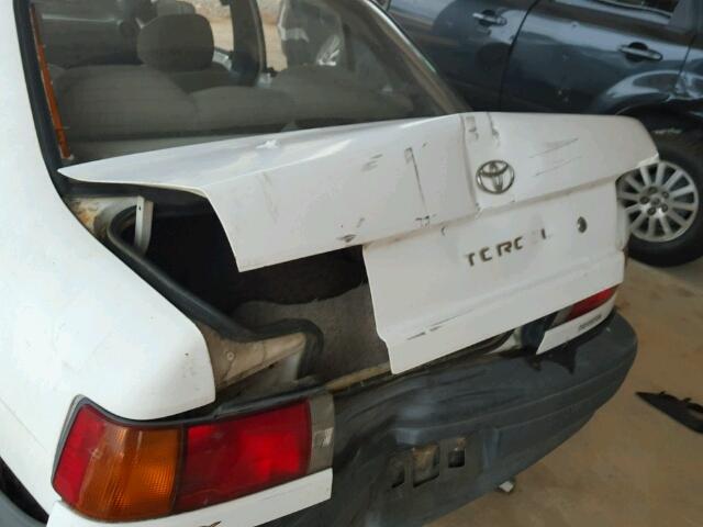 JT2EL43A8M0010881 - 1991 TOYOTA TERCEL DEL WHITE photo 9