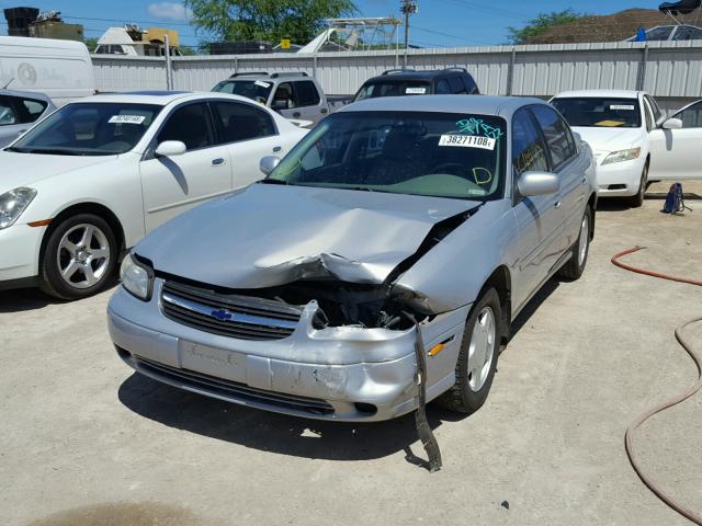 1G1NE52J6Y6237281 - 2000 CHEVROLET MALIBU LS 银色 照片 2