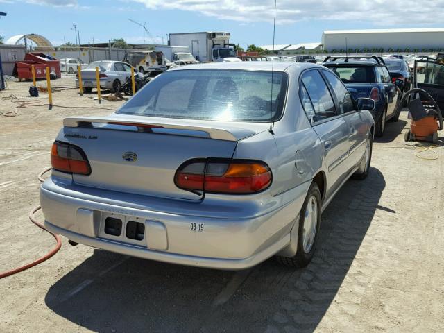 1G1NE52J6Y6237281 - 2000 CHEVROLET MALIBU LS 银色 照片 4