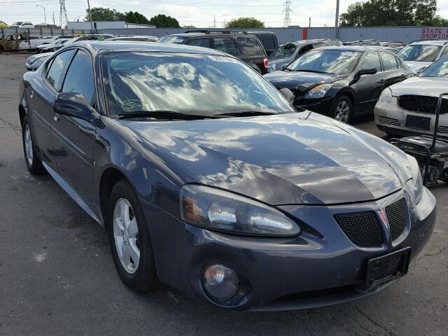 2G2WP552581190363 - 2008 PONTIAC GRAND PRIX CHARCOAL photo 1