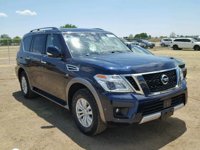 JN8AY2NC3H9503805 - 2017 NISSAN ARMADA SV BLUE photo 1