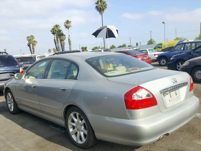 JNKBF01A63M102560 - 2003 INFINITI Q45 SILVER photo 3