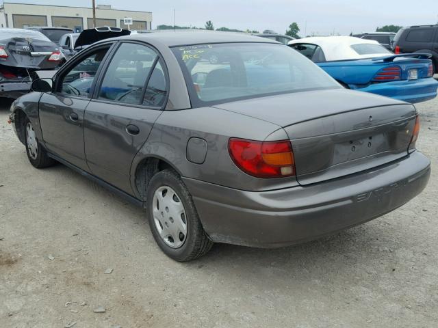 1G8ZH5288YZ255464 - 2000 SATURN SL1 GRAY photo 3