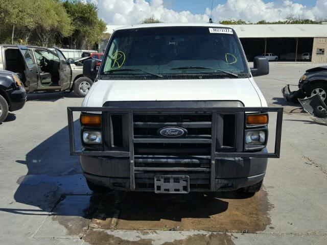 1FBNE3BL8CDA44930 - 2012 FORD ECONOLINE WHITE photo 9