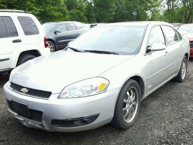 2G1WD58C979237329 - 2007 CHEVROLET IMPALA SUP SILVER photo 2