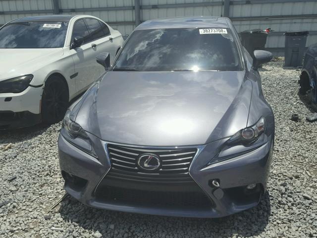 JTHBA1D22G5017384 - 2016 LEXUS IS 200T GRAY photo 9