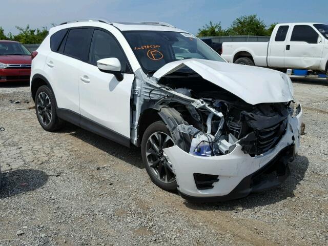 JM3KE2DY7G0698520 - 2016 MAZDA CX-5 WHITE photo 1