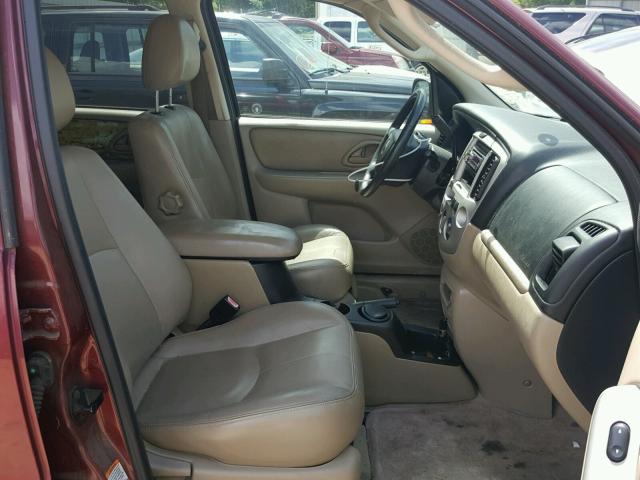 4F2CZ06163KM35049 - 2003 MAZDA TRIBUTE ES 栗色 照片 5