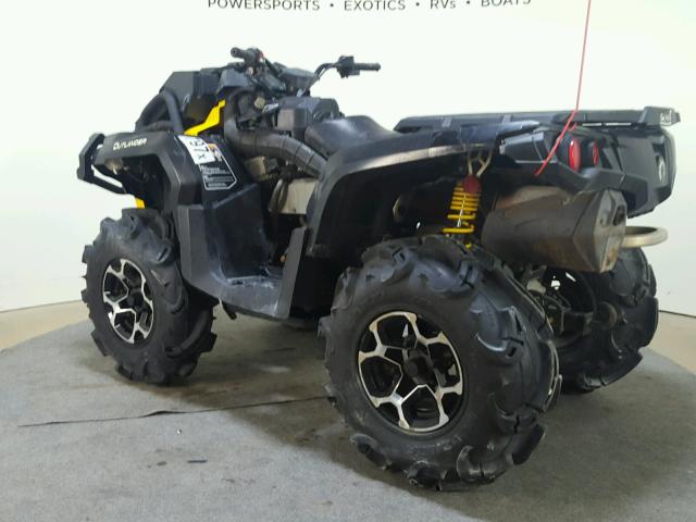 3JBLWAJ22FJ001159 - 2015 CAN-AM OUTLANDER BLACK photo 6