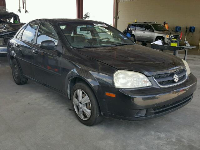 KL5JD56Z77K722355 - 2007 SUZUKI FORENZA BA BLACK photo 1