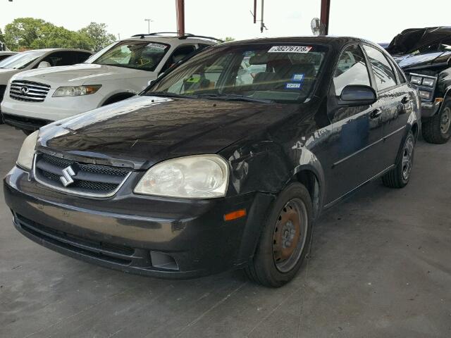 KL5JD56Z77K722355 - 2007 SUZUKI FORENZA BA BLACK photo 2