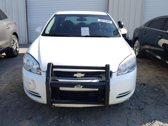 2G1WS553281283966 - 2008 CHEVROLET IMPALA POL WHITE photo 9