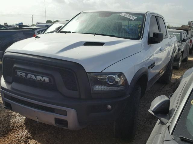 1C6RR7YT3GS213504 - 2016 RAM 1500 REBEL WHITE photo 2