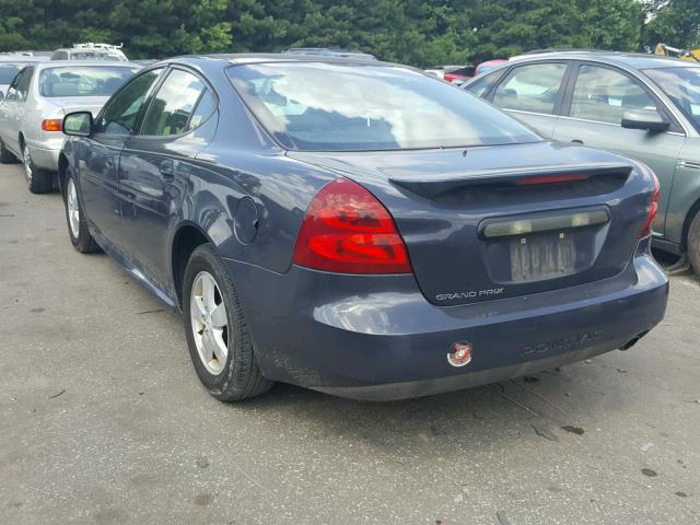 2G2WP552881146454 - 2008 PONTIAC GRAND PRIX BLACK photo 3