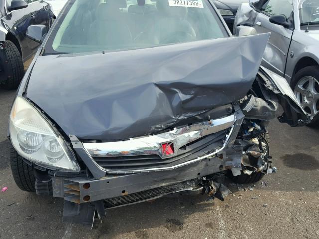 1G8ZS57N87F211318 - 2007 SATURN AURA XE GRAY photo 7