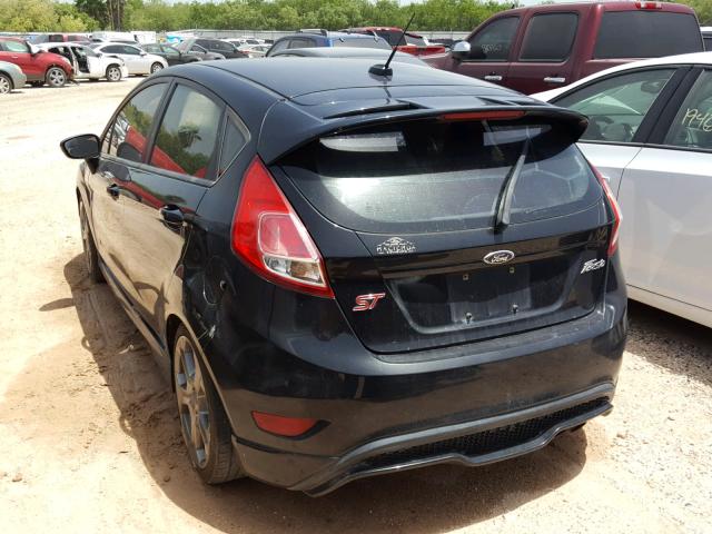 3FADP4GX3EM139413 - 2014 FORD FIESTA ST BLACK photo 3