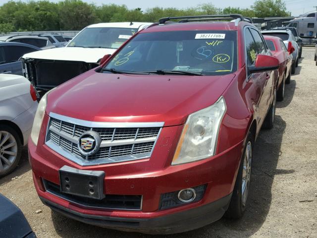 3GYFNBEY1AS610659 - 2010 CADILLAC SRX PERFOR RED photo 2