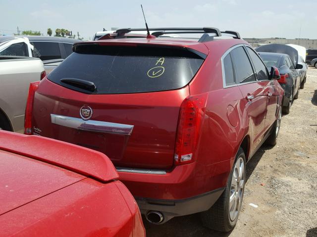 3GYFNBEY1AS610659 - 2010 CADILLAC SRX PERFOR RED photo 4