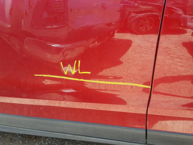 3GYFNBEY1AS610659 - 2010 CADILLAC SRX PERFOR 红色 照片 9