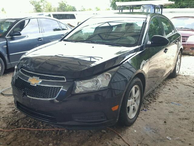 1G1PC5SB5D7274690 - 2013 CHEVROLET CRUZE BLACK photo 2