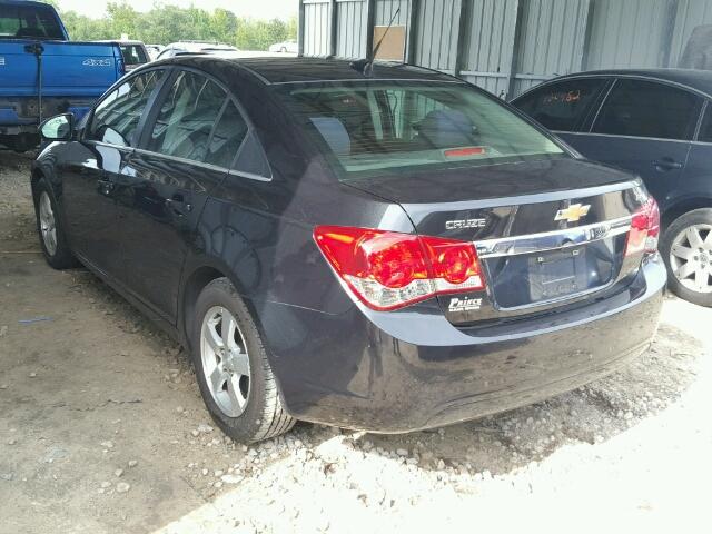 1G1PC5SB5D7274690 - 2013 CHEVROLET CRUZE BLACK photo 3