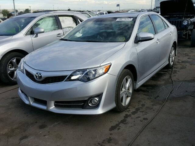 4T1BF1FKXEU789050 - 2014 TOYOTA CAMRY L SILVER photo 2